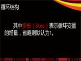 人教（蒙教版）九年级下册信息技术 1.2.3循环结构 课件