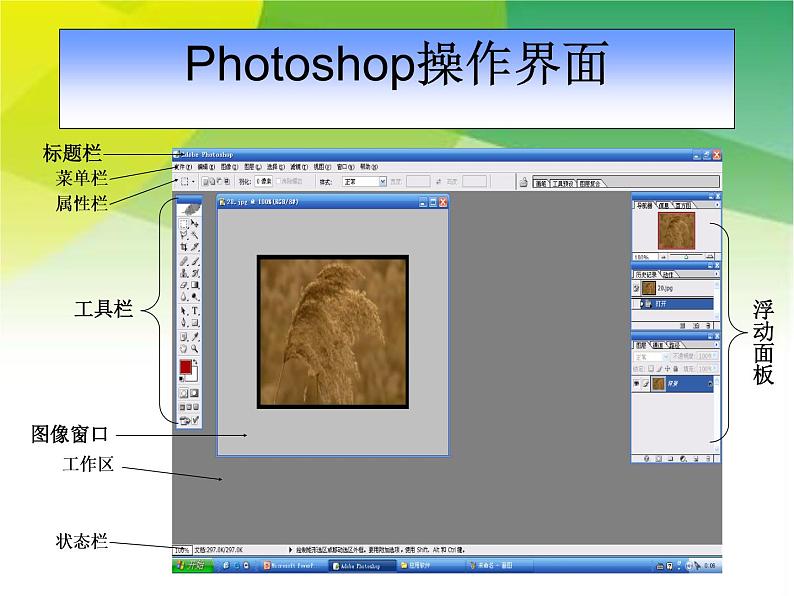 桂科版七年级下册信息技术 3.1认识画笔 课件04