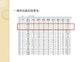 冀教版七年级全册信息技术 13.数据的排序 课件