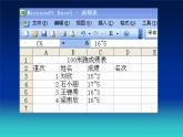 冀教版七年级全册信息技术 13.数据的排序 课件