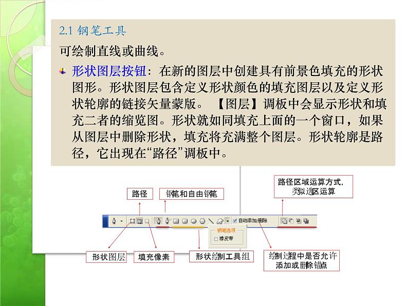 冀教版七年级全册信息技术 18.认识Photoshop中的路径 课件06