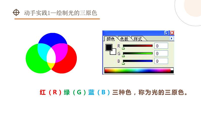 闽教版信息技术八年级上册 第3课 调节平面设计素材色彩 课件PPT第7页