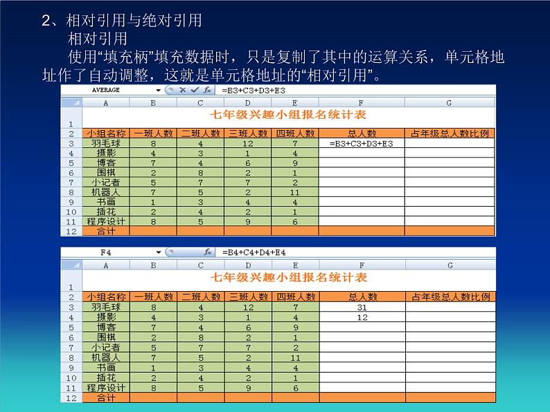 苏科版（2018）七年级全册信息技术 3.2数据处理与统计 课件第5页