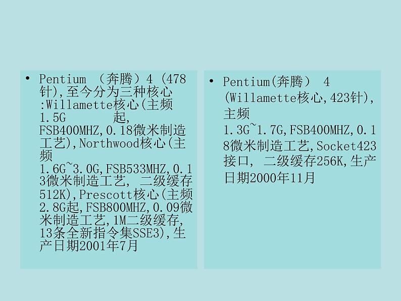 桂教版九年级下册信息技术 2.1了解CPU的发展历史 课件第5页