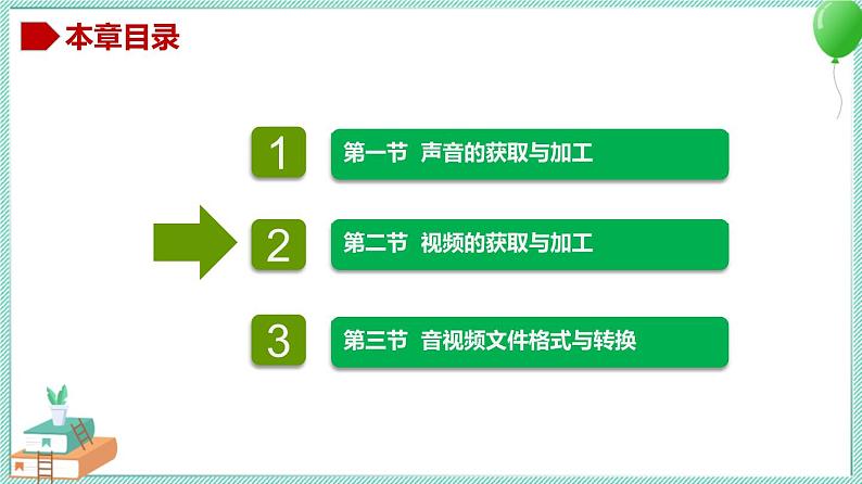 粤教B版信息技术七下 2.2 视频的获取与加工 课件PPT03