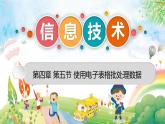 粤高教版信息技术七上 4.5 使用电子表格批处理数据 课件PPT+素材