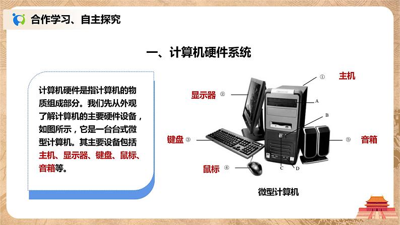 河大版第一单元第二节《计算机系统的基本组成》课件+教案05