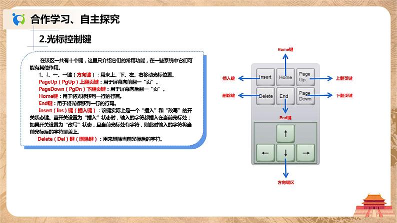 河大版第一册第二单元第二节《键盘及其操作》课件第5页