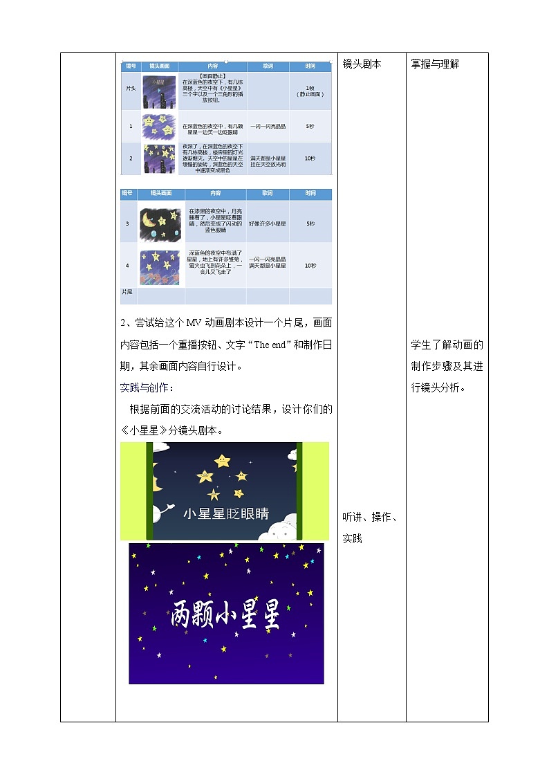 粤高教版（2018）八上信息技术1.2 我来做导演教案03