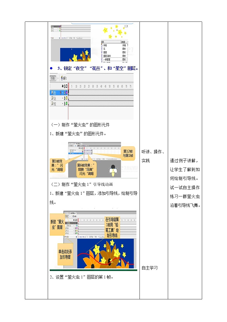粤高教版（2018）八上信息技术1.8 飞舞的萤火虫教案03