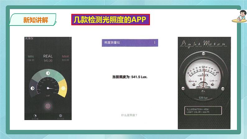 粤高教版（2018）九上信息技术1.2 用手机检测光照度课件第7页