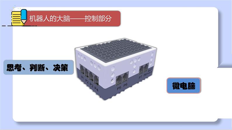 初中 初一 信息技术 探秘机器人系统 课件第6页