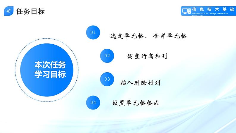 人教2021版（内蒙）2.2 《编辑美化电子表格》课件+教案05