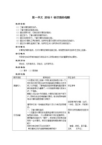 初中信息技术科学版七年级上册活动1 初识我的电脑教案