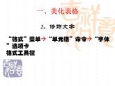大连版八上信息技术 8.新书推荐（二）--修饰工作表 课件PPT
