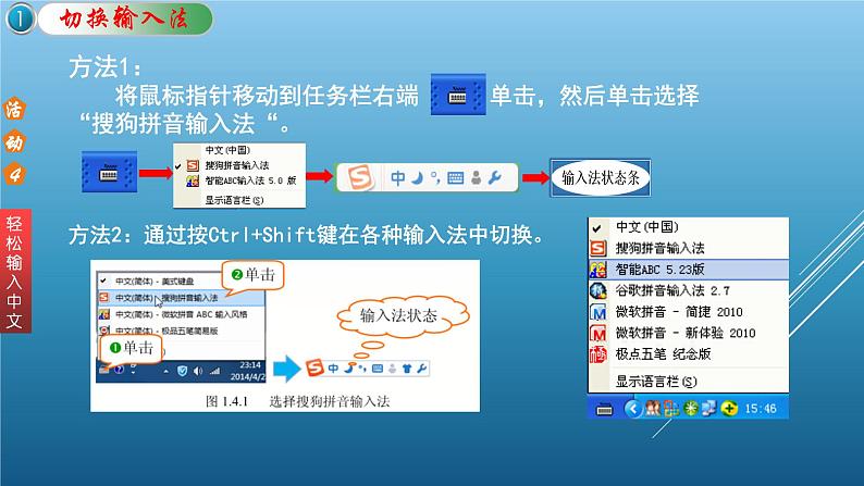 科学版七上信息技术 第一单元 活动4 轻松输入中文 课件PPT03