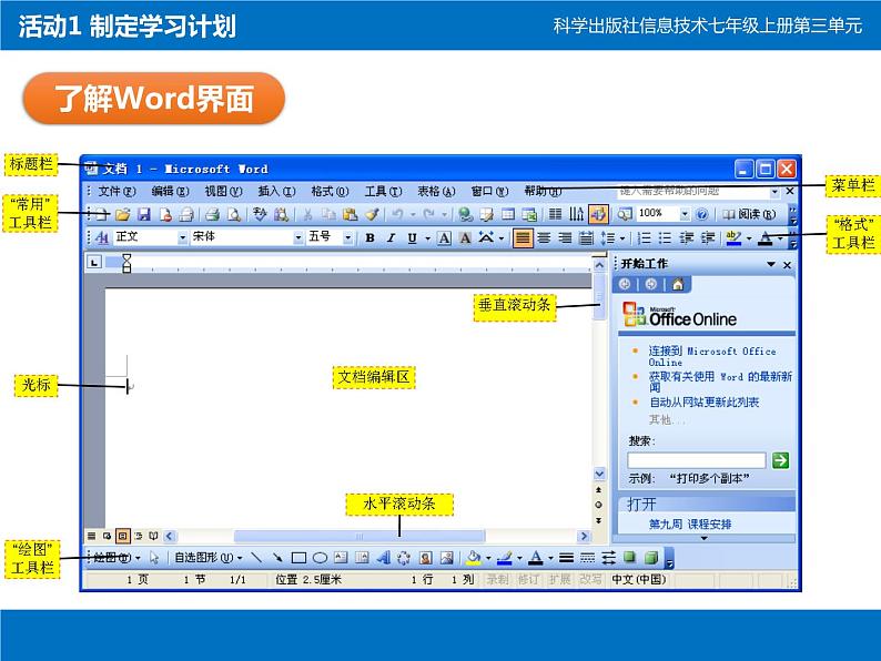 科学版七上信息技术 第三单元 活动1 制定学习计划 第一课时 课件PPT+教案+练习05