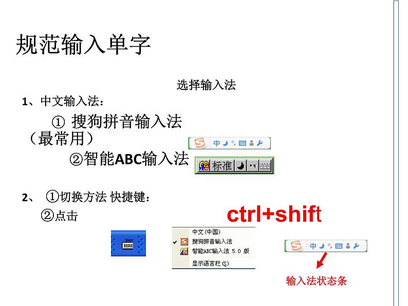 七上信息技术 第一单元 活动4 轻松输入中文 课件PPT第2页