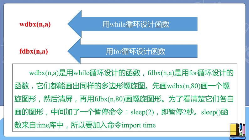 新世纪信息技术八上 第十课 画彩色螺旋图 课件PPT+教案05