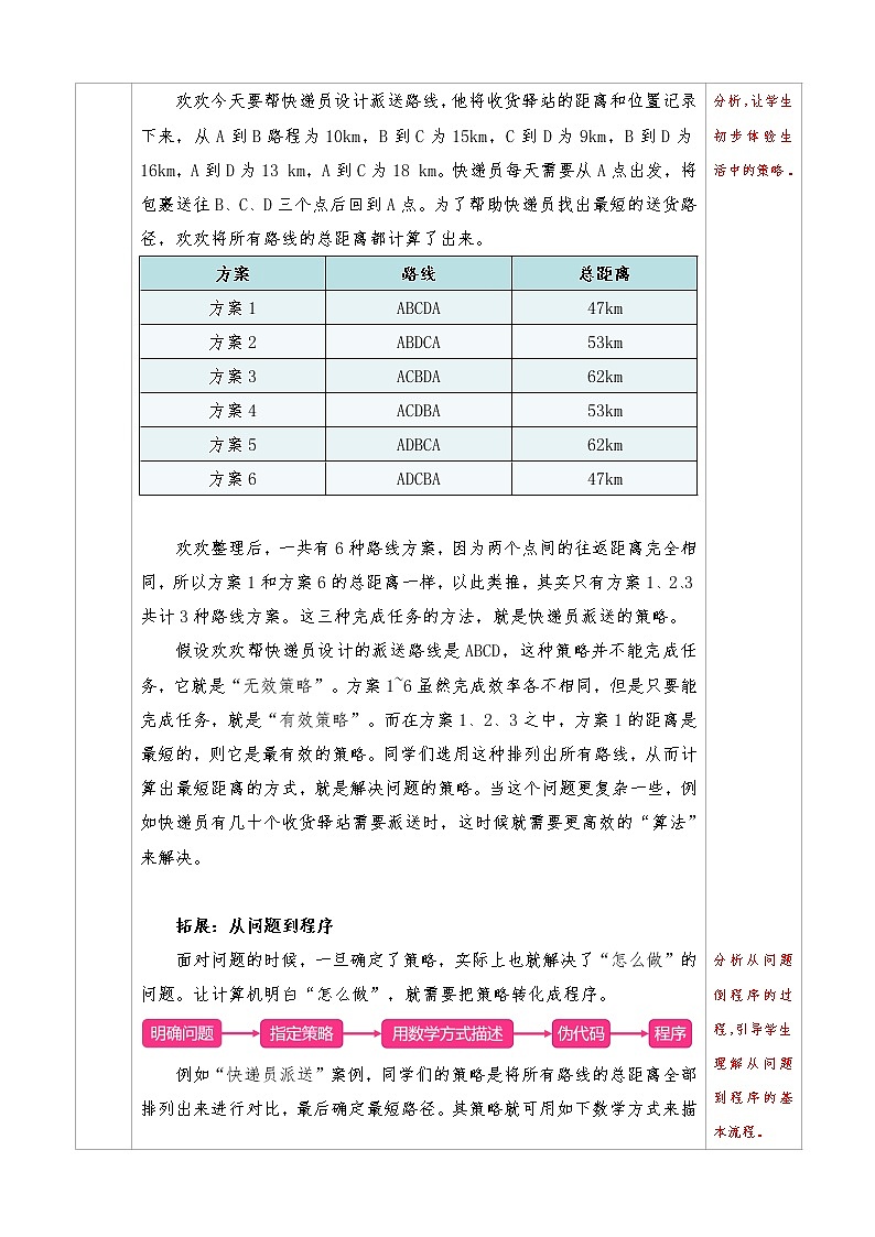 信息技术八上3.1《体验生活中的策略》课件+教案+练习 川教版 （2019）02