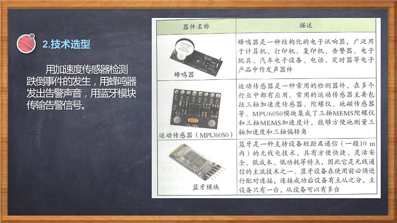 新川教版信息技术九下2.3《跌倒救助机器人》课件PPT+教案08