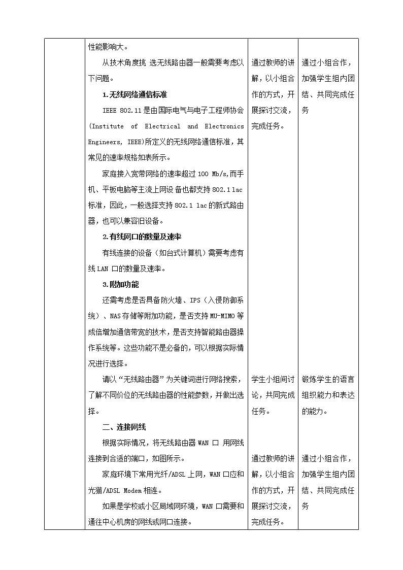 湘电子版七下2.6 组建家庭无线局域网 课件PPT+教案02