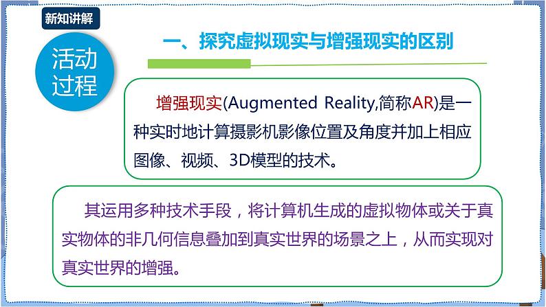 湘电子版八下2.8 神奇的增强现实魔法 课件PPT+教案+视频07