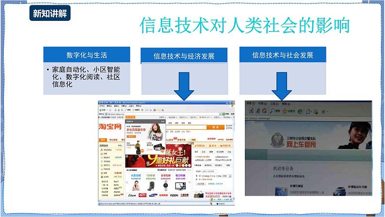 湘电子版信息技术1.2《信息技术与信息社会》课件PPT+教案08