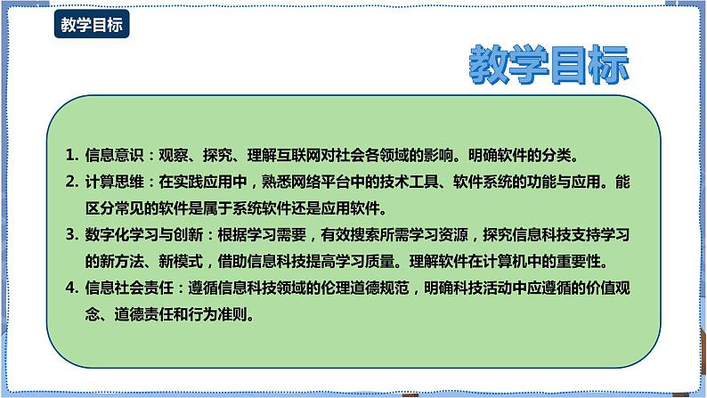 湘电子版信息技术2.5《认识计算机软件系统》课件PPT+教案03
