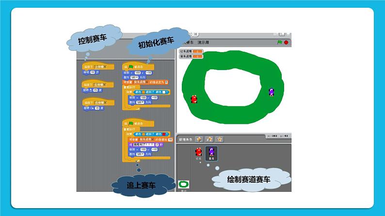 8.双人赛车--循环结构与选择结构 课件第4页