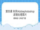 第4课 利用Adobephotoshop滤镜处理图片 课件