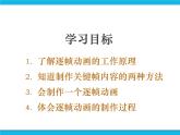 人教版信息技术八年级下册 第2章 活动3 制作逐帧动画 课件PPT+素材