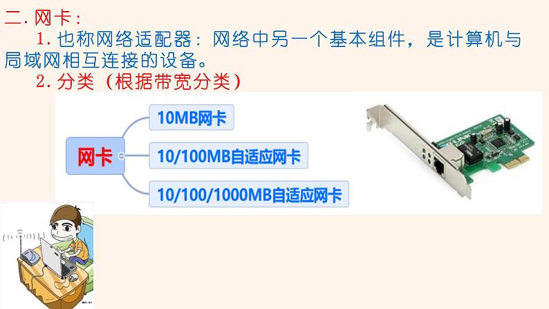 粤教版（2019）信息技术 七年级上册 第十五课 认识基本的网络硬件  PPT课件08