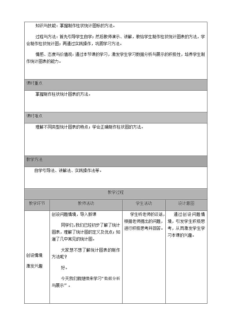 人教版 2021 初中信息技术 七年级下册 第二章 活动三 数据调查与处理 （第二课时）教案02