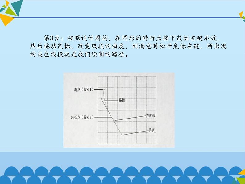 清华大学版 初中信息技术 七年级下册  4.15 多彩标志——钢笔工具-课件07