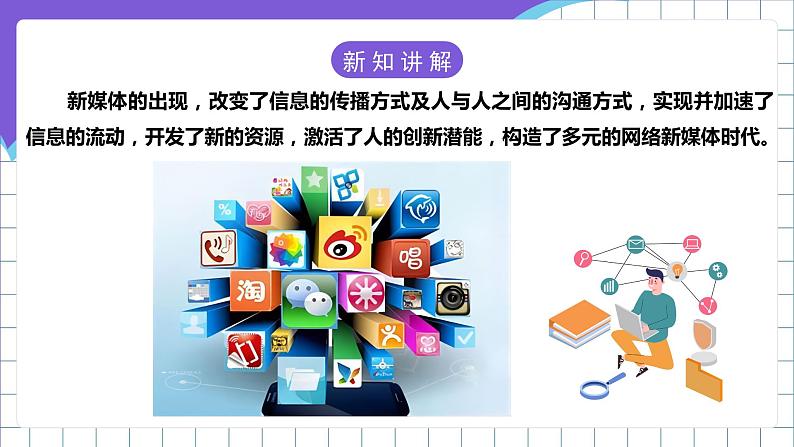 【新课标】电子工业版信息技术七下 2.3《网络新媒体》 课件+教案08