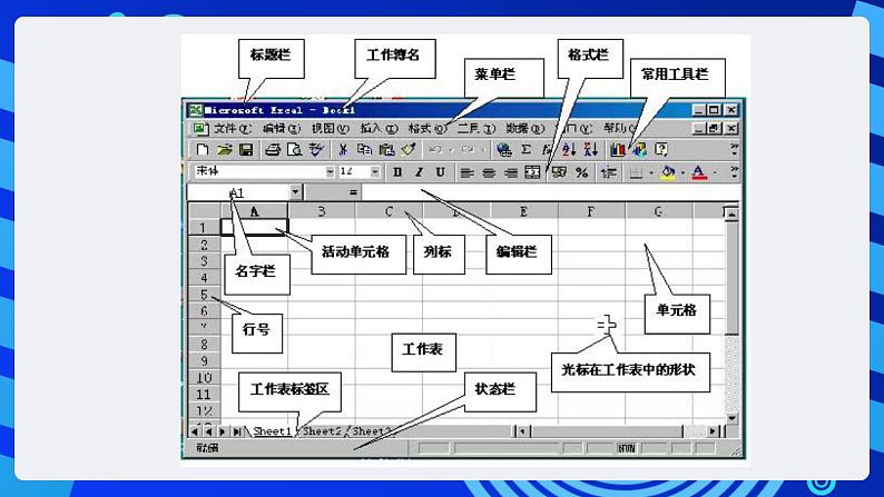 甘教版信息技术七年级下册 3.1《Excel简介 》课件 (1)07