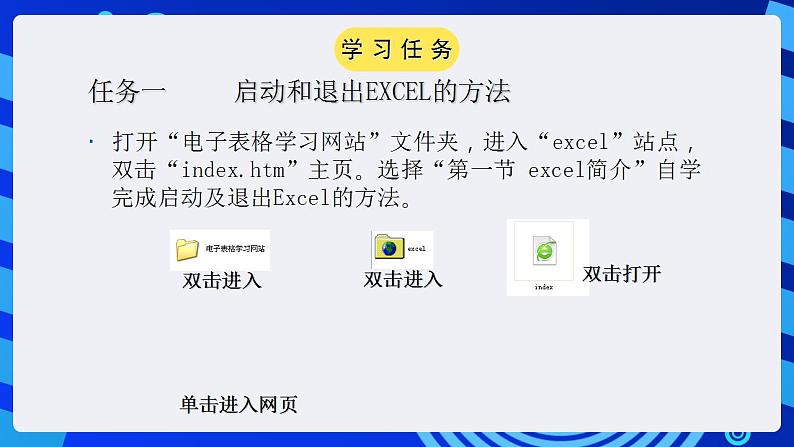 甘教版信息技术七年级下册 3.1《Excel简介 》课件 (2)第5页