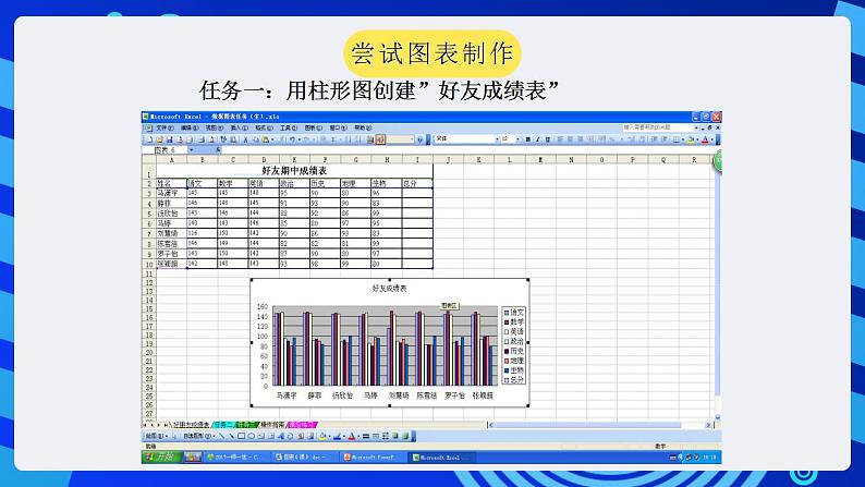 甘教版信息技术七年级下册 3.6《数据图表化 》课件(4)04