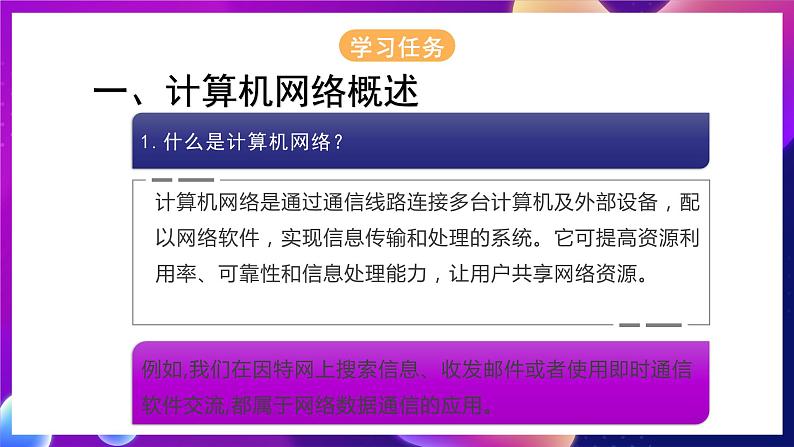 河北大学版信息技术七年级第一册 3.1《计算机网络基本知识》课件第5页