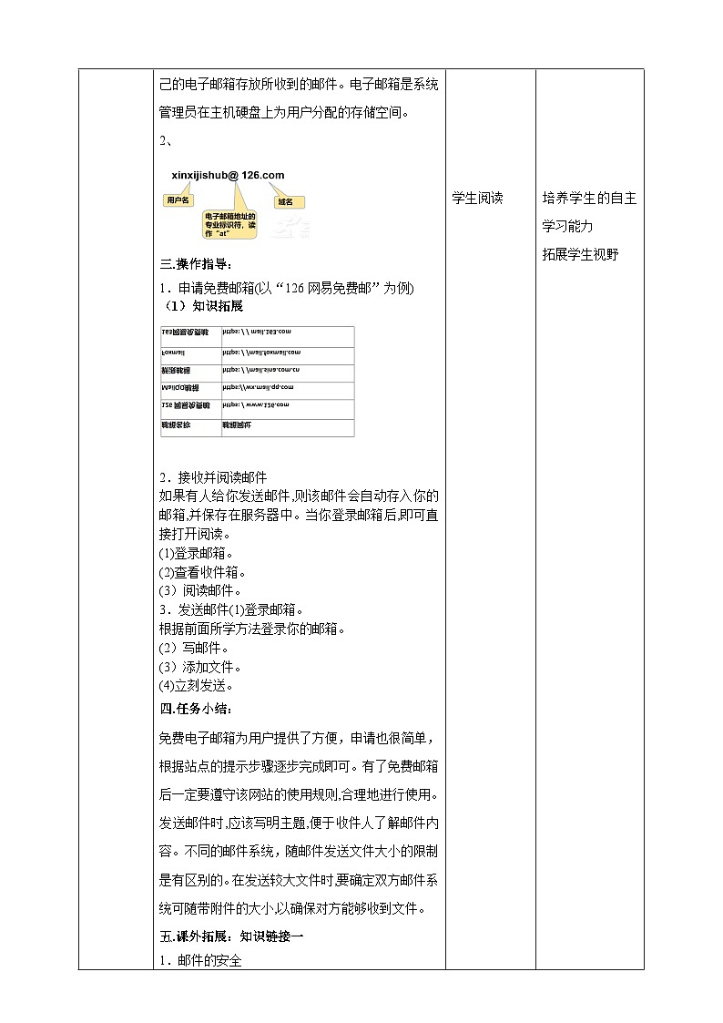 河北大学版信息技术七年级第一册 3.3《利用因特网交流信息》课件+教案02
