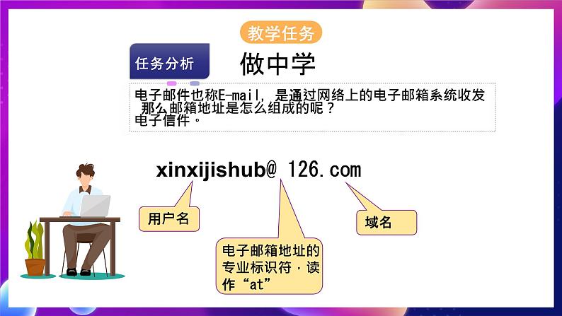 河北大学版信息技术七年级第一册 3.3《利用因特网交流信息》课件+教案07