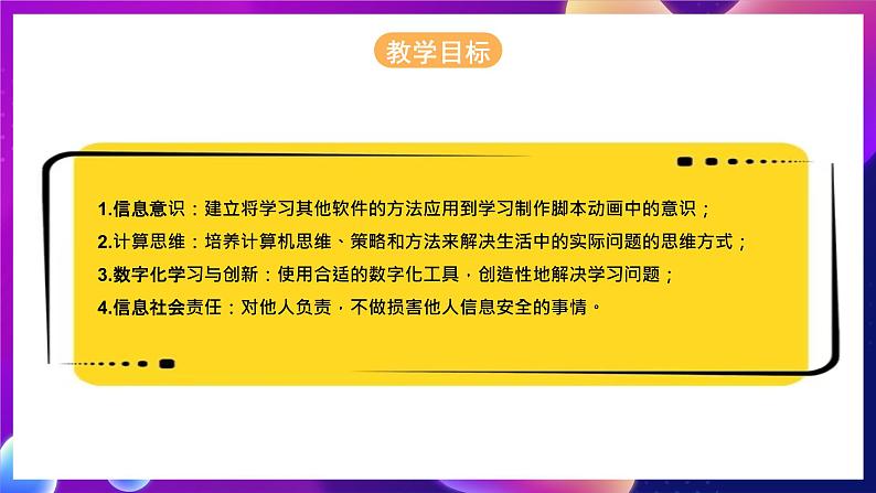 河北大学版信息技术初中第二册 六、《动画角色总动员》课件第2页