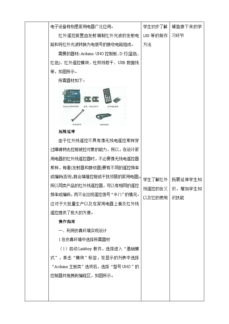河北大学版信息技术初中第二册 4.2《遥控LED灯组——认识Linkboy软件》课件+教案+素材02