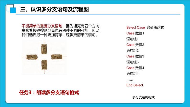 粤教版b版八年级下册信息技术2.5《移动的坦克游戏》课件第8页