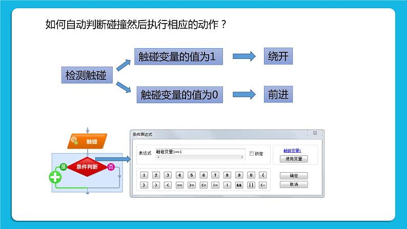 粤教版b版九年级下册信息技术2.1《智能碰碰车》课件第8页