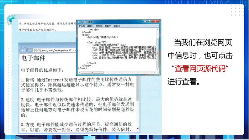 浙教版八年级下册信息技术第2课  网络服务与协议课件PPT第3页