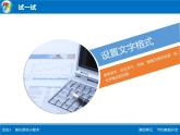 科学版七年级下册信息技术活动3 美化修饰小账本PPT课件