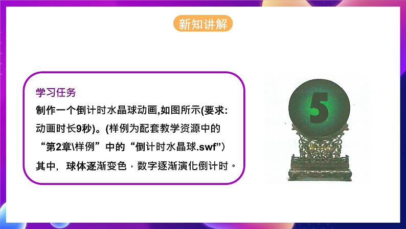 河北大学版信息技术初中第二册 2.4《动画角色变身》课件+教案+素材06