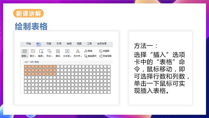 粤教版2019信息技术七年级下册 第6课《表格的使用及设计》课件第4页